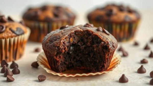 Favorite recipes from 2025: marbled chocolate muffin.