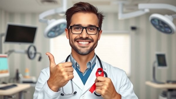 Medical professional highlighting colorectal cancer screening guidelines.