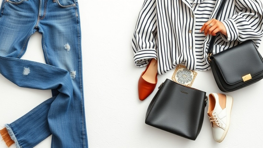 Trendy collage of casual fashion for Mexico City.