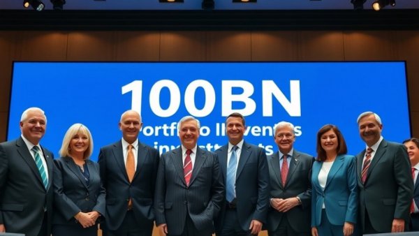 Dignitaries at USD 113 billion tourism investment conference.