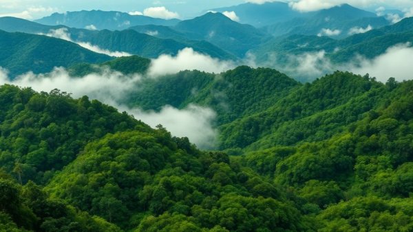 Lush Costa Rica rainforest misty landscape, avoiding travel mistakes.