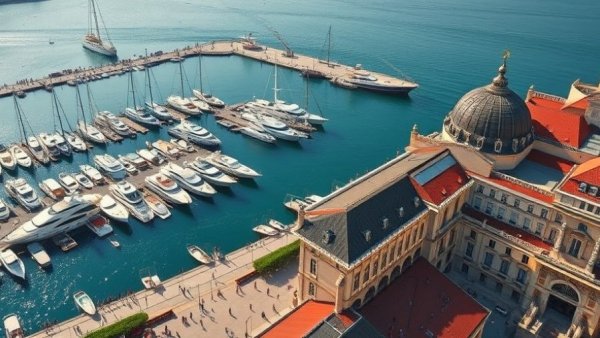 Elegant view of Port Vell Marina, Luxury Winter Travel Itinerary Spain