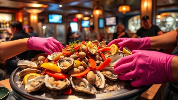 Vibrant seafood platter at one of the best restaurants in Mexico City.