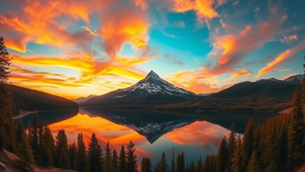 New $100 Fee for Visiting US National Parks: Breathtaking mountain and lake.