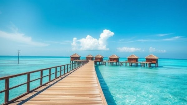 Beautiful tropical resort, best winter sun destination, pristine beach