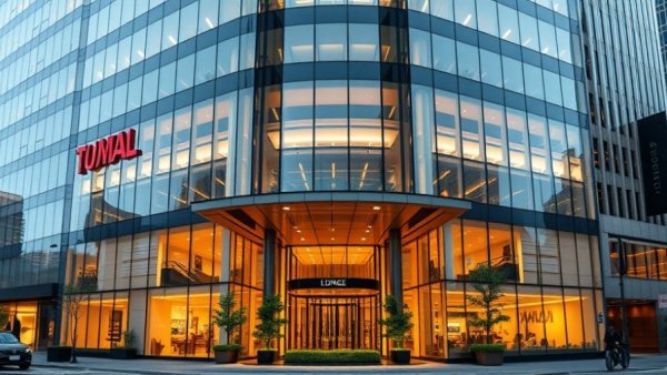 Luxurious modern facade, ideal for luxury honeymoon destinations.