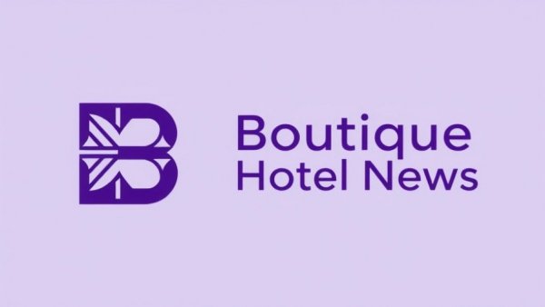 Boutique Hotel News logo design.