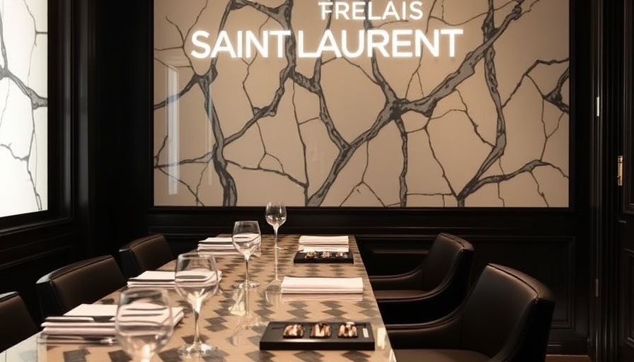 Roll call: Sushi Park checks into Saint Laurent’s Paris flagship