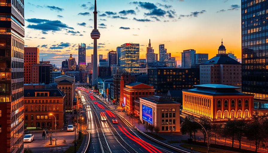 Iconic Toronto nightlife scene for international travelers.
