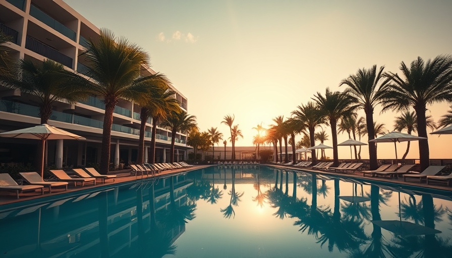 Luxurious hotel poolside at Regent Hotels, showcasing expansion.