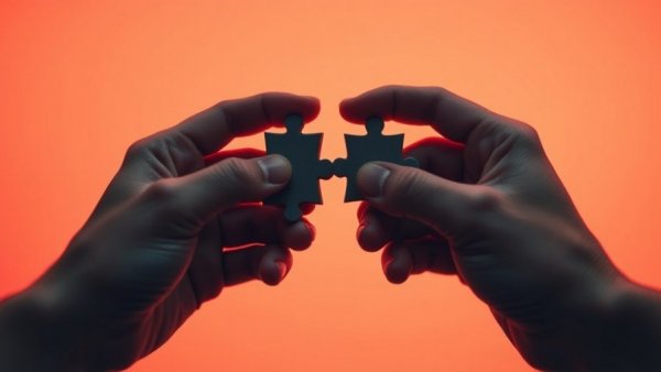 Hands connecting puzzle pieces, symbolizing unity and reconnection.