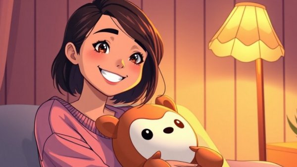 Young woman experiencing emotional safety with sensory anchors.