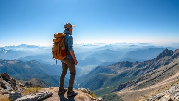 Adventurous solo hiker experiencing benefits of solo travel.