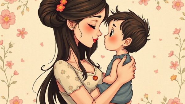 Breaking the Cycle of Inadequacy in Children: Mother and child sharing a tender moment