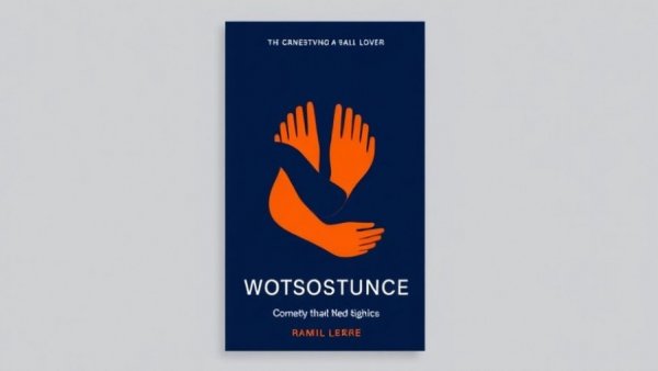 Minimalistic book cover for how to escape the spiral of difficult emotions