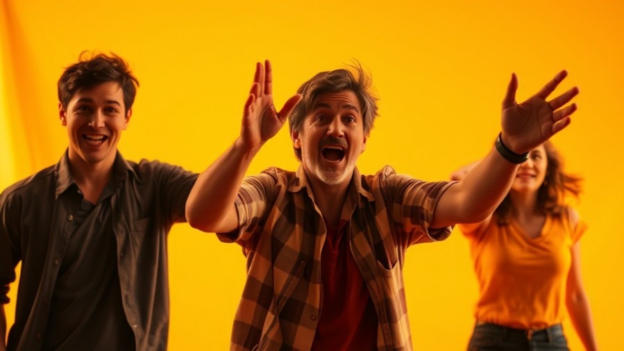 Cinematic photo of mindfulness trauma exercises against a warm yellow background.