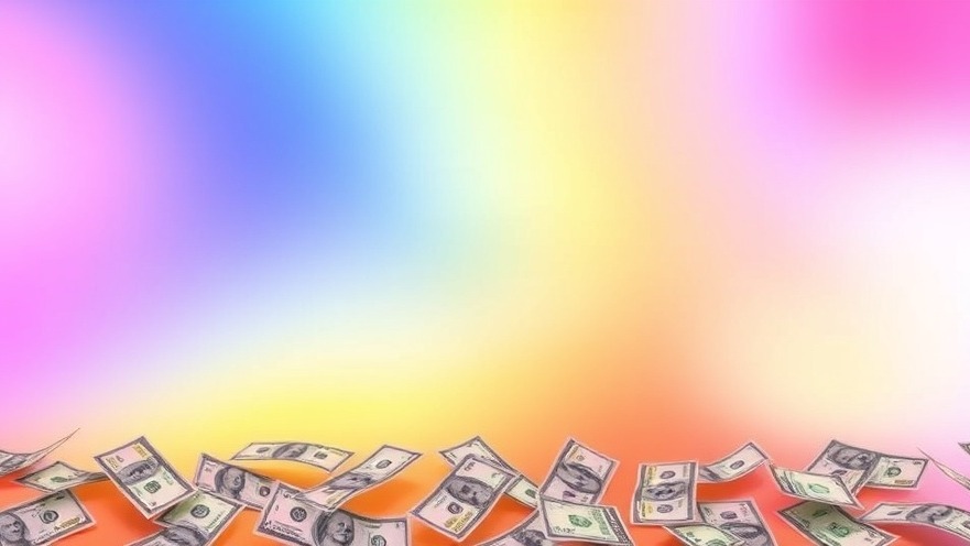 Vibrant gradient image symbolizing Overcoming Money Blocks with empowerment and community healing.