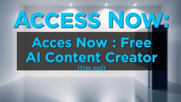 Generative AI tools for small businesses - free content creator banner.