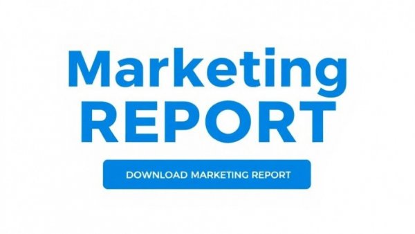 Marketing efficiency ratio report download call to action.