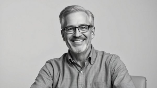 Nonprofit Advocate of the Year award recipient in a studio portrait