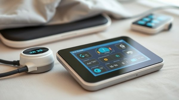 Advanced medical devices for bed sore prevention technology in close-up.