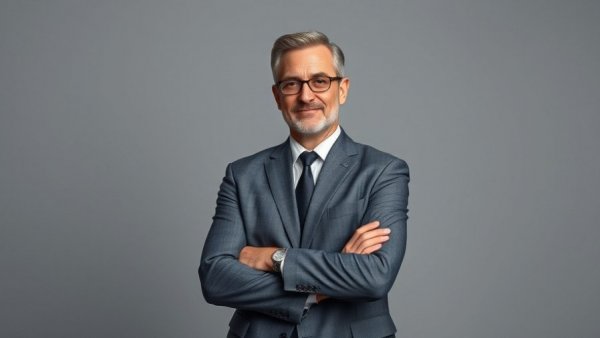 Middle-aged man in a suit portraying business readiness for 2026.