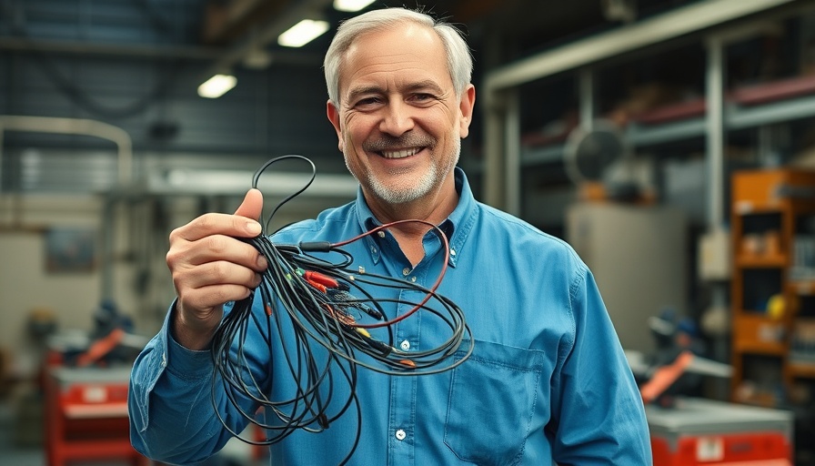 Herber Aircraft engineer showcasing agility in aerospace manufacturing.
