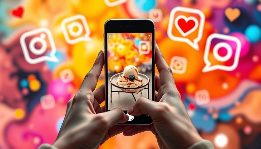 Digital marketing with AI tools for Instagram marketing concept