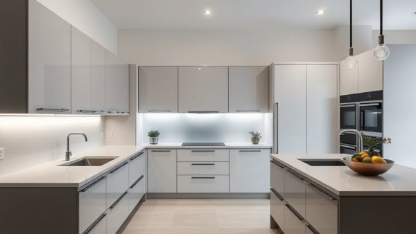 Modern 2026 kitchen design trends with sleek cabinetry