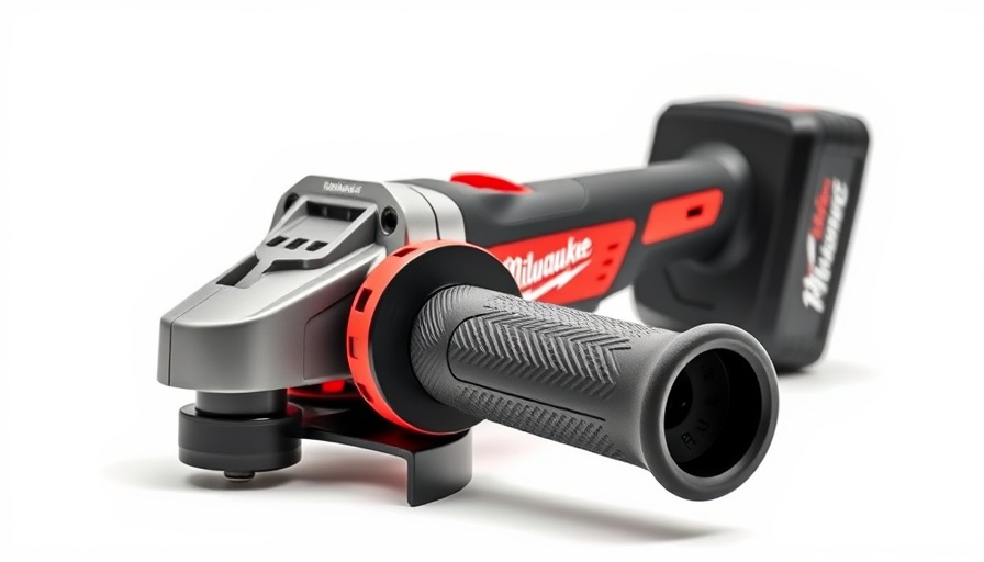 Milwaukee cordless angle grinder profile - get a free Milwaukee bare tool