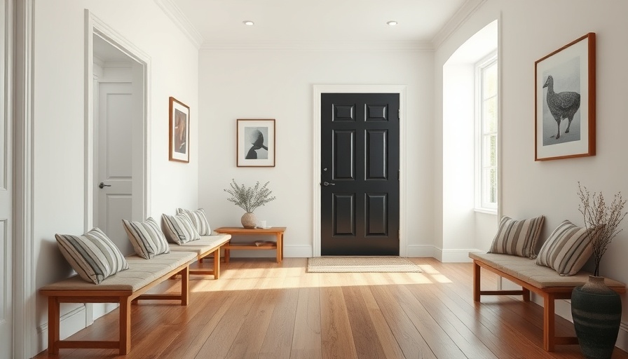 Elegant mudroom design plans with minimalist style.