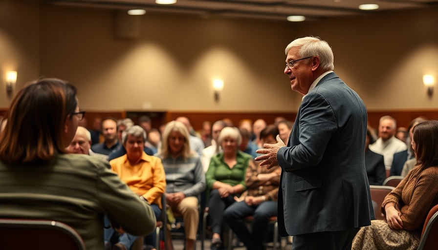 Community town hall meeting in San Francisco
