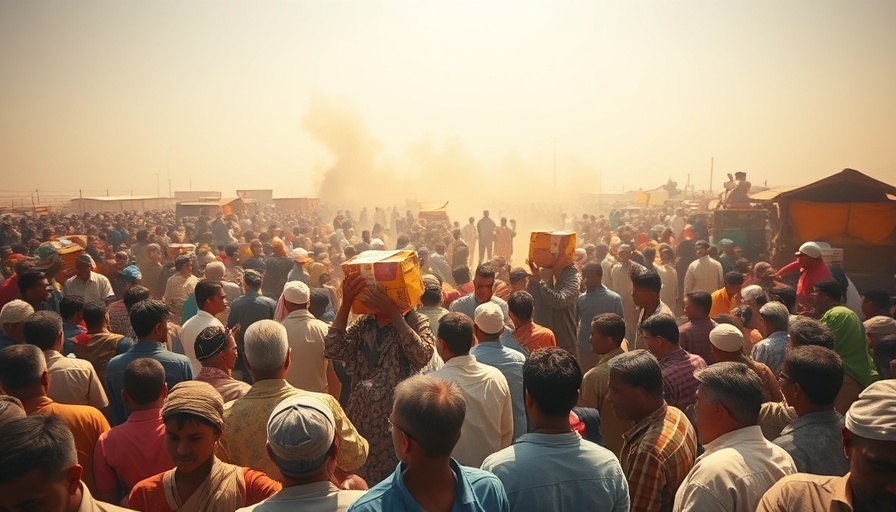 Israeli-Palestinian hostage-prisoner exchange, humanitarian aid scene.