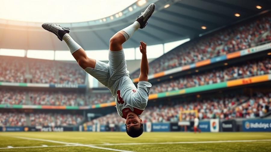 Christian McCaffrey acrobatic move during 49ers vs Falcons game