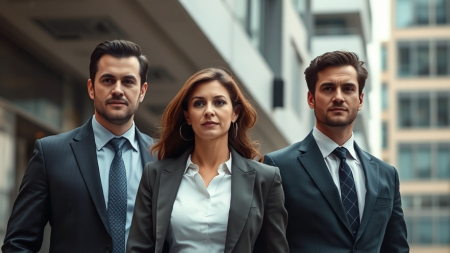 Professionally dressed individuals walking confidently, Takaichi and Trump meeting.