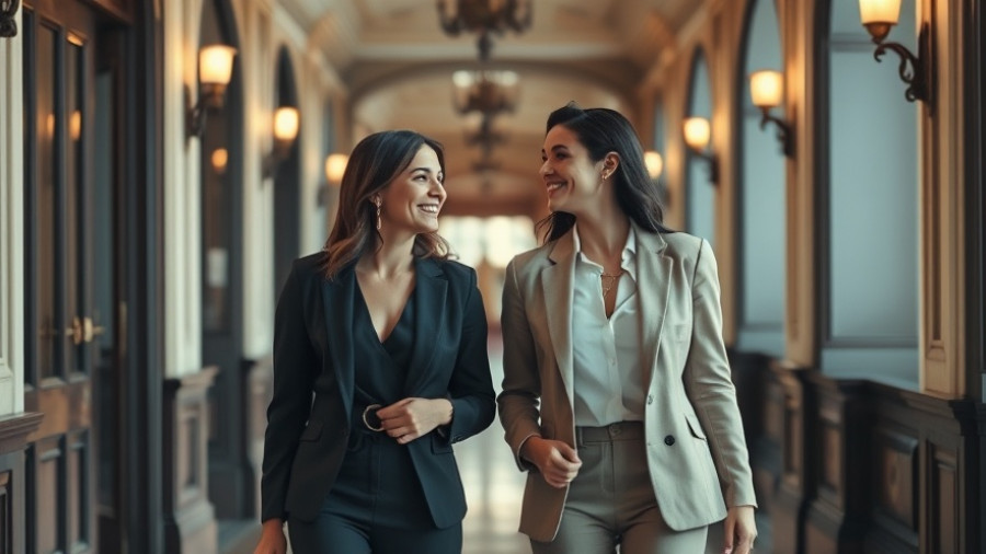 Democratic candidates in an elegant hallway during governor elections.