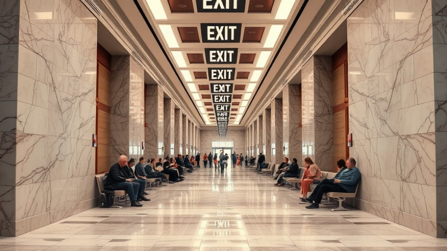 San Francisco criminal court hallway illustrates public space.