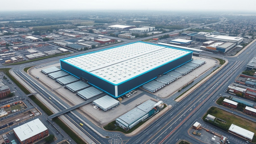 San Leandro warehouse acquisition aerial view.