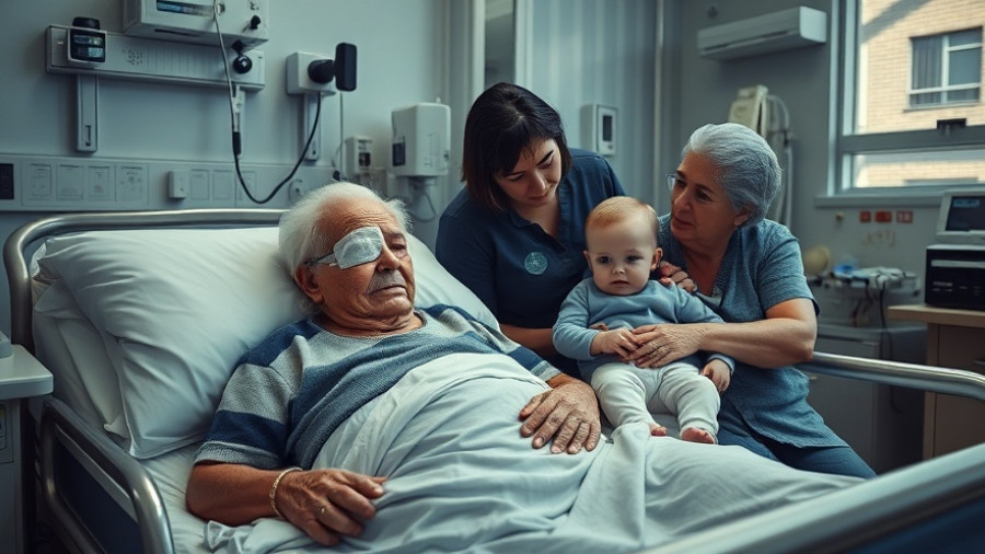 Afghanistan earthquake aftermath: women and child in hospital.