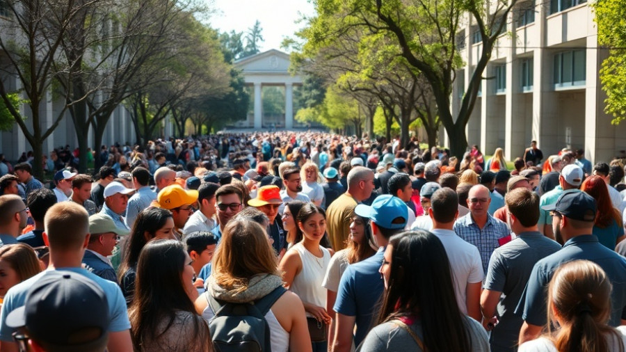 Turnings Points final tour at UC Berkeley, outdoor gathering.