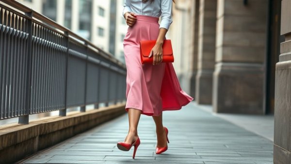 Confident woman walking with a folder related to Britain’s new asylum system.