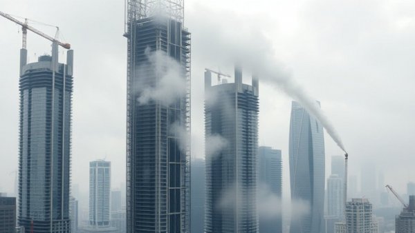 Fire suppression in Hong Kong skyscraper construction; Hong Kong fire safety warnings.