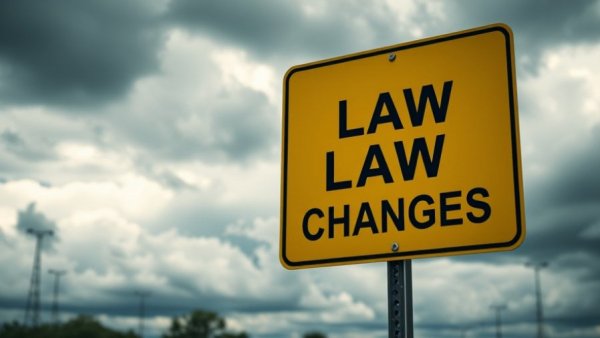 Ominous sky backdrops a 'Tax Law Changes' sign, signaling Work Opportunity Tax Credit expiring.