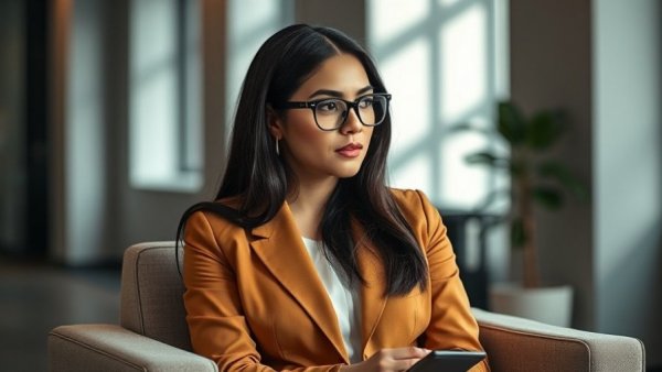 Taiwan Opposition Leader Cheng Li-wun seated in an office setting.
