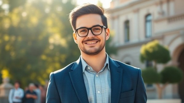Professional man smiling outdoors, related to Mirum Pharmaceuticals Bluejay acquisition.