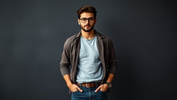 Casually dressed individual portrays confidence for Brimstone cleantech startup.