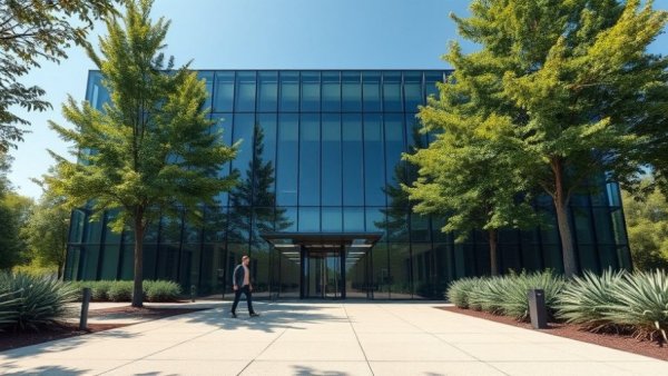Cytokinetics building exterior on a sunny day.