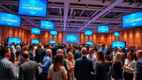 International Hospitality Investment Forum bustling with professionals networking.