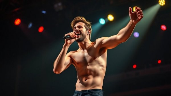 Dynamic performer at Mosswood Meltdown 2026 lineup concert.