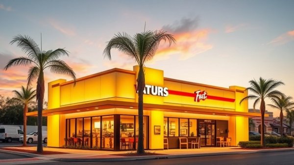 Modern Starbird Chicken restaurant exterior in Seattle expansion.